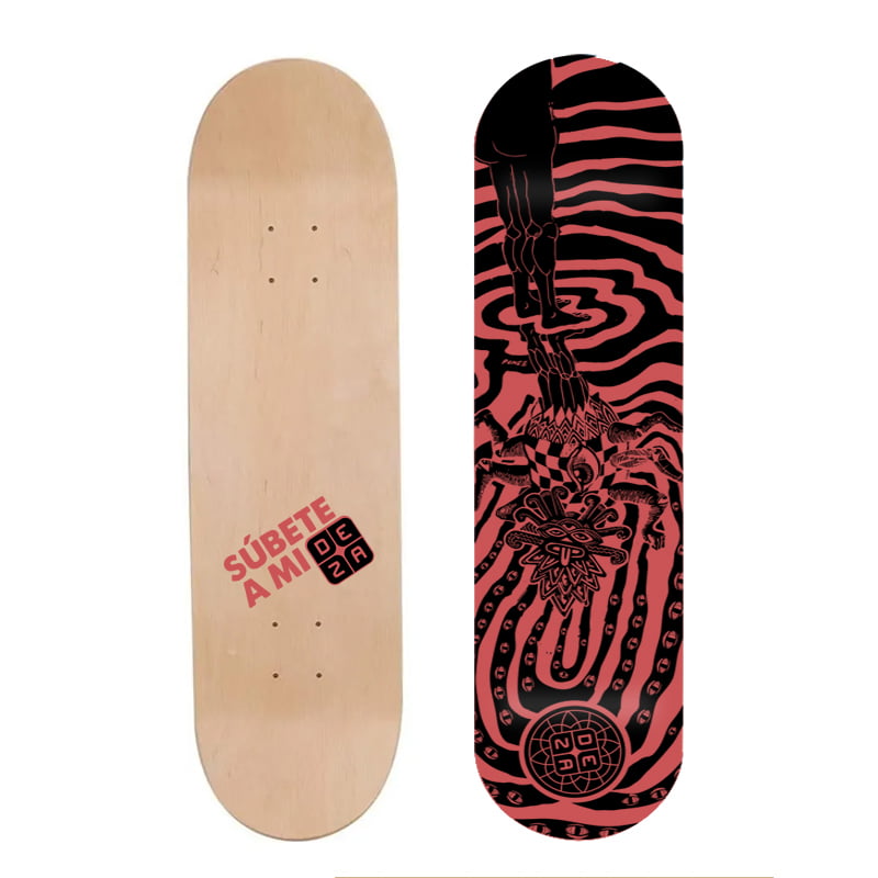 Falso Espejo Series Salvinocosmos Deza Skateboards Deck