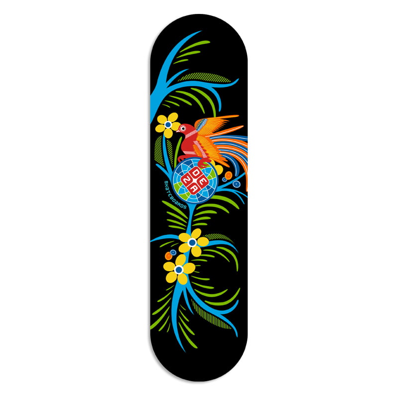 Natura Series Pájaro Negro Deza Skateboards Deck