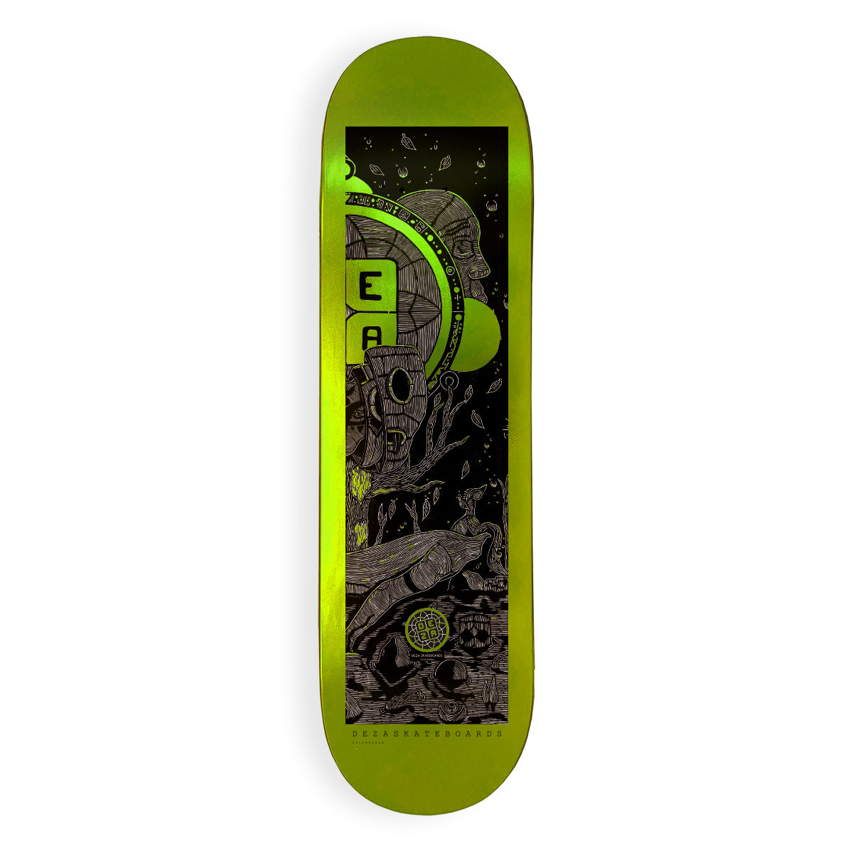 Espíritus del Desierto Series Part 3 Deza Skateboards Deck