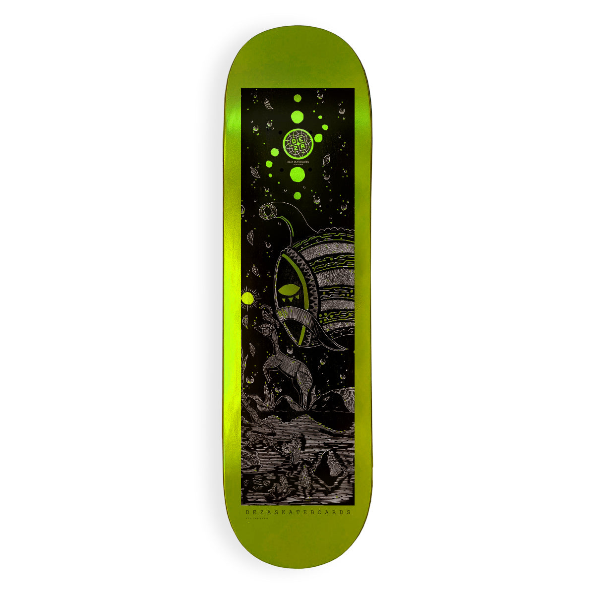 Espíritus del Desierto Series Part 4 Deza Skateboards Deck