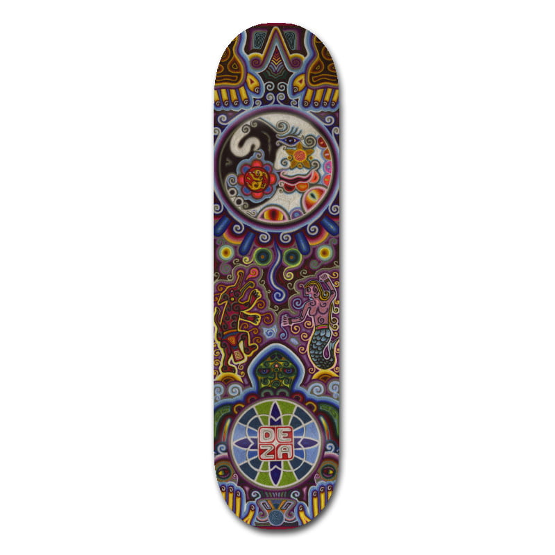 Hilo Huichol Series Metstli Deza Skateboards Deck