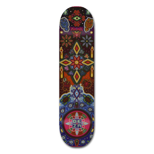 Hilo Huichol Series Momostli Deza Skateboards Deck