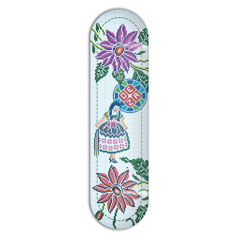 Punto De Cruz Series Muñeca Deza Skateboards Deck