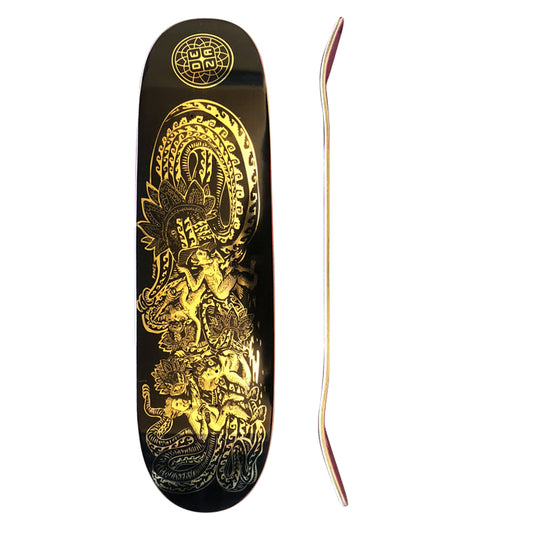 Falso Espejo Series Multiverso Deza Skateboards Old School Deck 9.12×32.2″