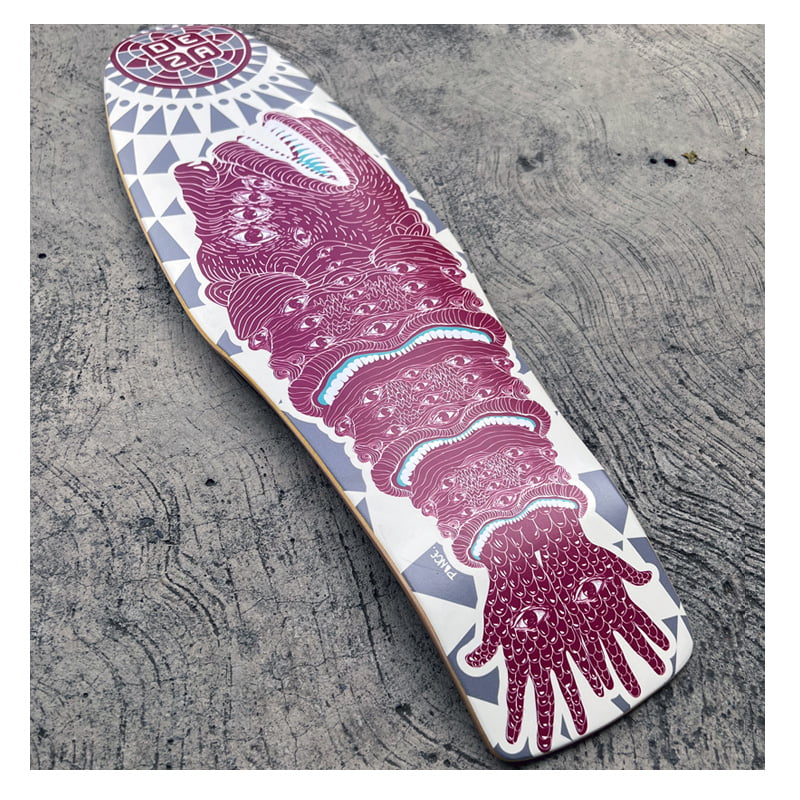 Nahuatl Series Kai Deza Skateboards Old School Deck