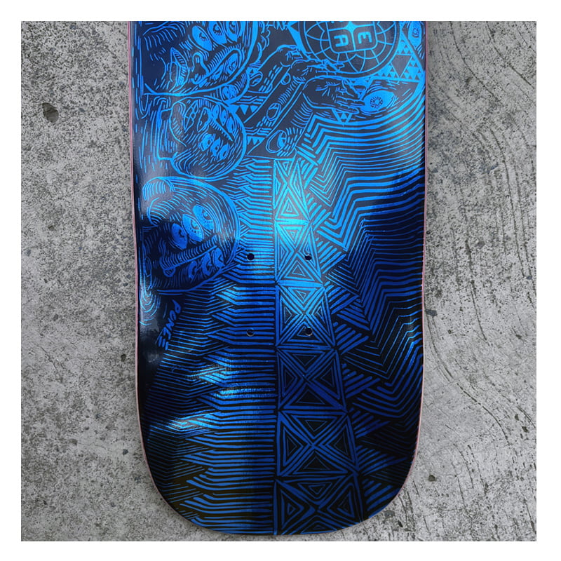 Otros Mundos Series Inframundo Deza Skateboards Old School Deck