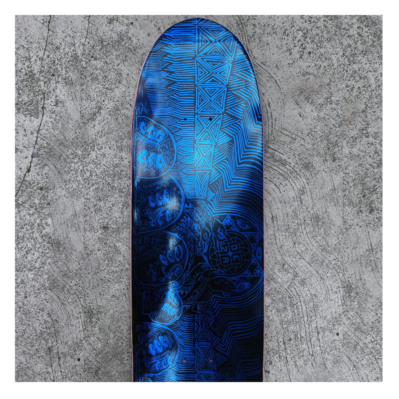 Otros Mundos Series Inframundo Deza Skateboards Old School Deck