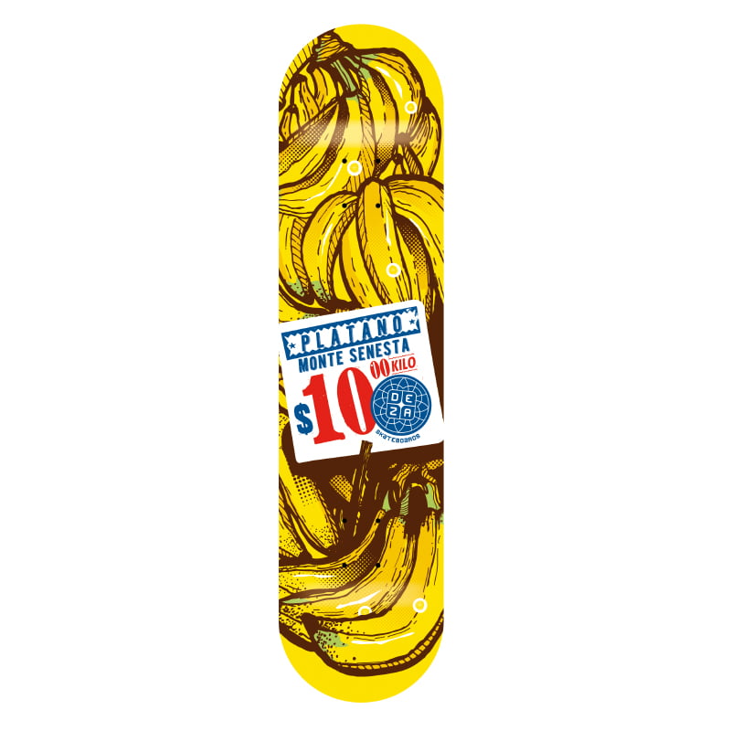 Eat Deza Series Banana Deza Skateboards Deck