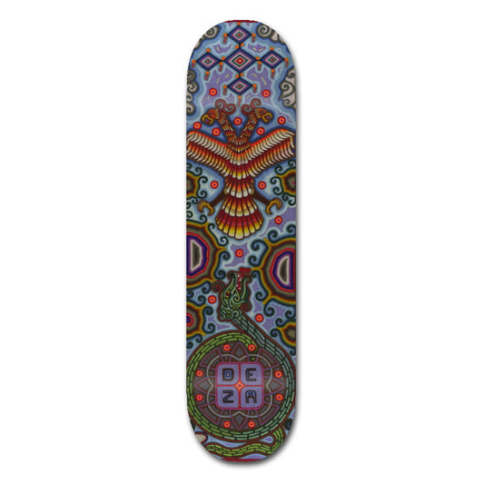 Hilo Huichol Series Quetzacoatl Deza Skateboards Deck