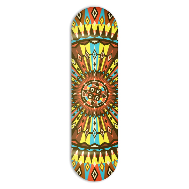 Ruleta Series Brown Ruleta Deza Skateboards Deck