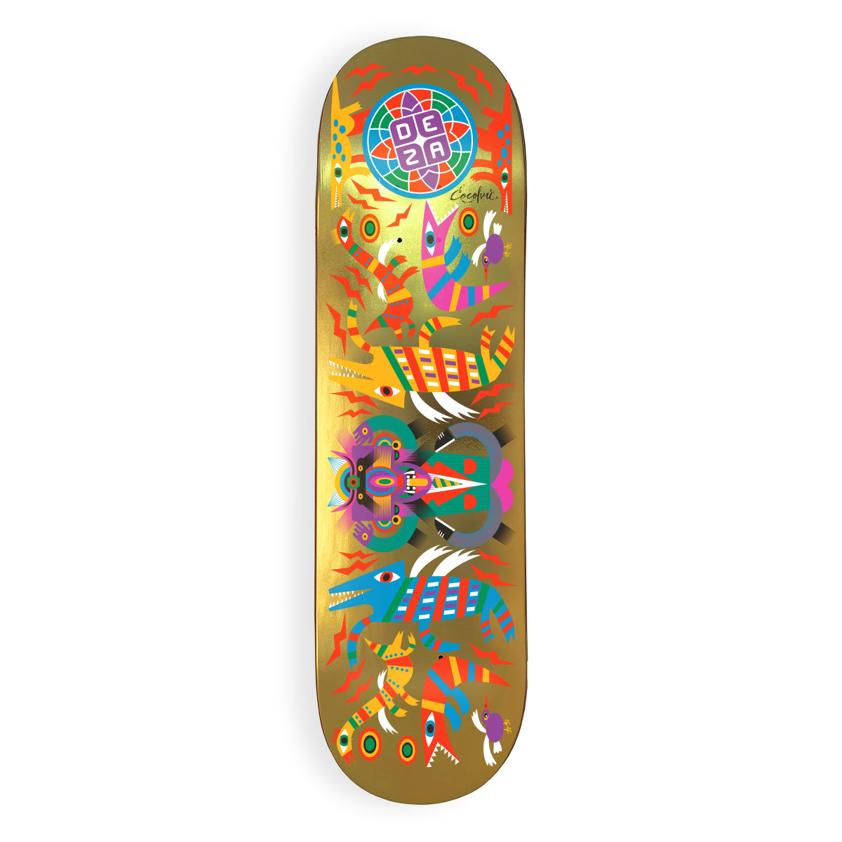 Chamanes Series Chango Deza Skateboards Deck