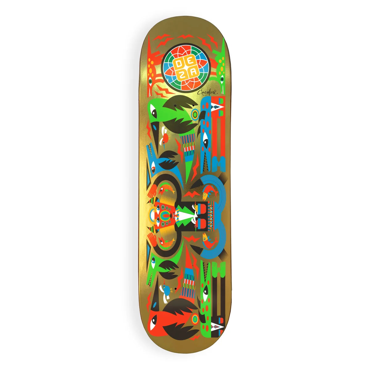 Chamanes Series Demonio Deza Skateboards Deck