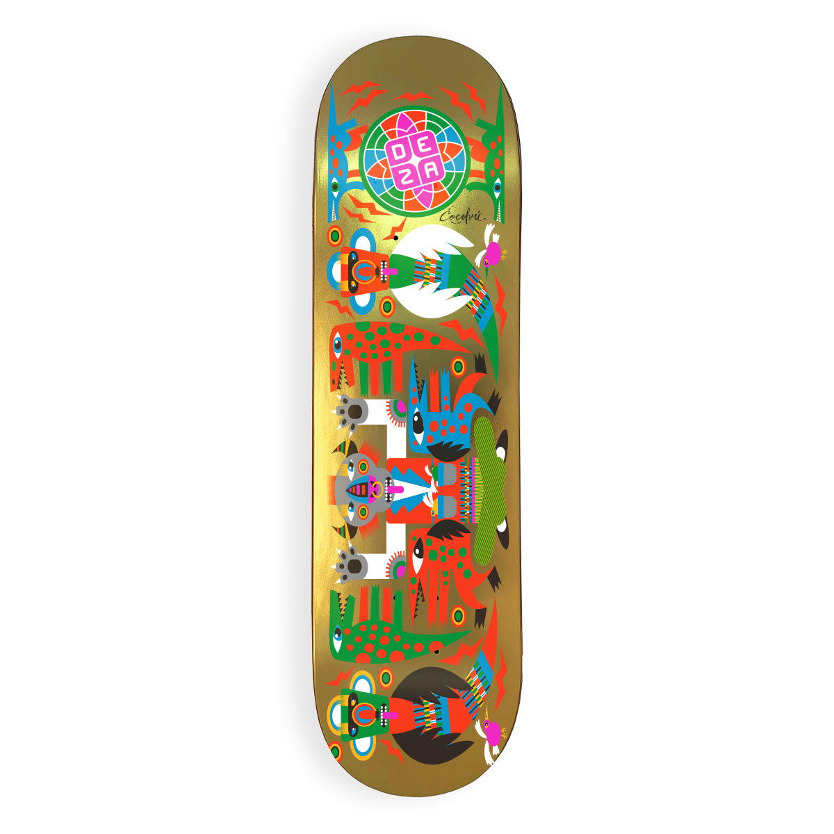 Chamanes Series Toro Deza Skateboards Deck