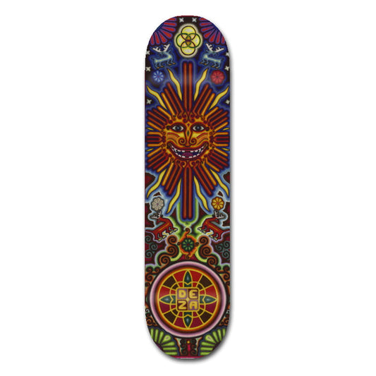 Hilo Huichol Series Tonati Deza Skateboards Deck